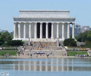 yapboz Lincoln Memorial, Washington, Amerika Birleşik Devletleri